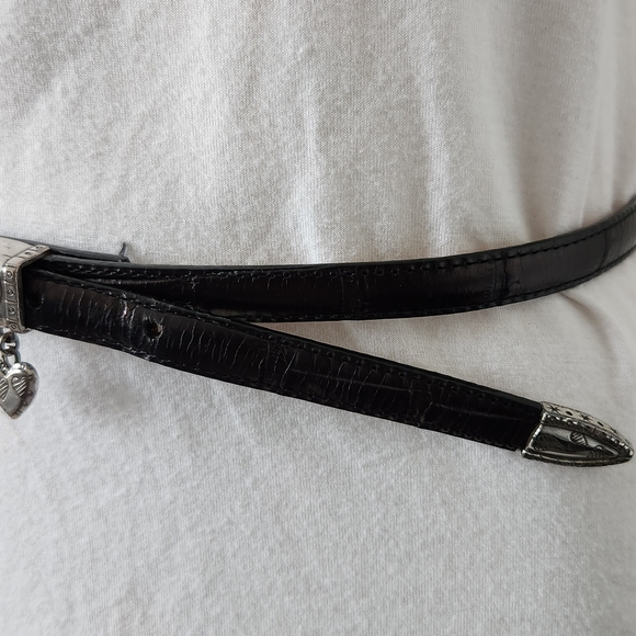 Brighton skinny leather belt - Picture 4 of 5